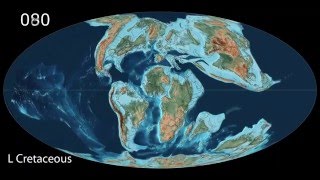 PlateTectonics amp Ice Ages  Scotese Animation 022116a [upl. by Andi444]