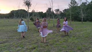 Pagan Druid Dance  honouring Goddess Brigid [upl. by Grindle]