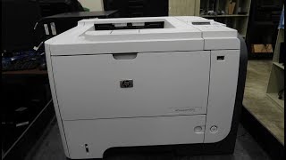 How to replace a fuser on an HP LaserJet P3015 [upl. by Naujik]