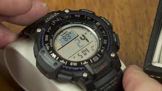 Casio SGW1000 Budget Triple Sensor Watch  In Depth Review [upl. by Enetsirhc]