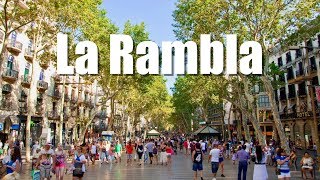 ✅ Qué ver en LA RAMBLA de Barcelona [upl. by Blunk]