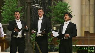 Chanticleer performs Biebls Ave Maria at the Cathedral of St Paul [upl. by Arriet]