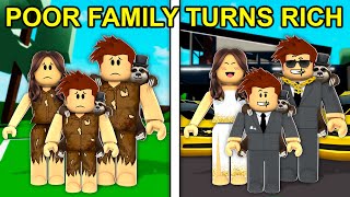 Poor Family Becomes RICH Roblox Brookhaven [upl. by Nevuer296]