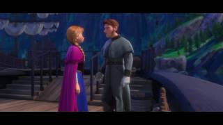 FROZEN ANNA punches HANS out of the boat [upl. by Asilanna151]