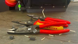 Best Electrical Pliers Knipex Electricians Pliers [upl. by Erdnuaed]