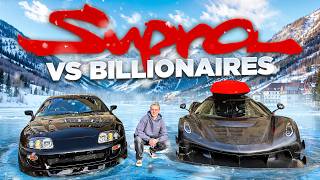 1000HP Supra terrorizing Billionaires Hypercarmeet in Switzerland [upl. by Norej411]