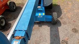 HOW TO OPERATE A GENIE  JLG BOOM LIFT  GEARHEADZ [upl. by Ytsirc]