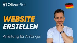 Website erstellen Anleitung für Anfänger 🇩🇪 [upl. by Getter]