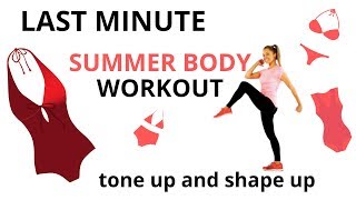 7 Day Get In Shape Home Workout Challenge  7 Minute Weight Loss Workout amp Total Body Toning Routine [upl. by Choo]