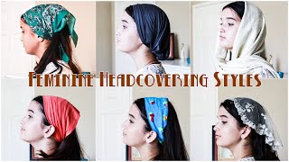 Feminine Headcovering Styles [upl. by Page]