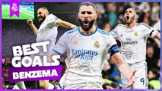 KARIM BENZEMAS BEST REAL MADRID GOALS [upl. by Ezana]