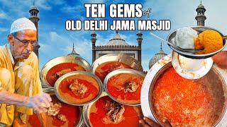 Best Non Veg Street Food at Jama Masjid पुरानी दिल्ली in Ramazan  Best Street Food of Old Delhi 🇮🇳 [upl. by Raseta272]