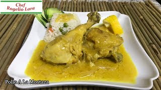 Cómo Hacer Pollo A La Mostaza Receta Deliciosa [upl. by Esmerolda908]