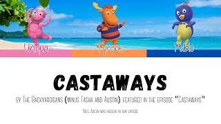 Castaways The Backyardigans Color Coded Lyrics [upl. by Inihor]