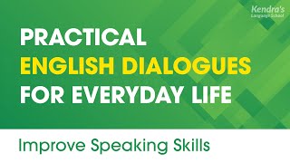 Practical English conversations for everyday life  116 Short Dialogues [upl. by Brewster339]