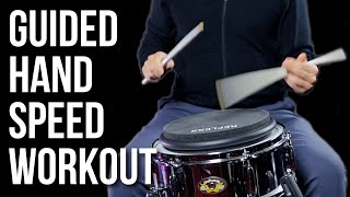 Creative Pad Patterns  Guided Hand Workout for Drummers [upl. by Togram]