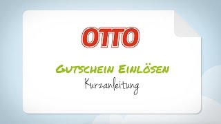 Otto Gutschein einlösen  Schritt für SchrittAnleitung [upl. by Tiffy662]