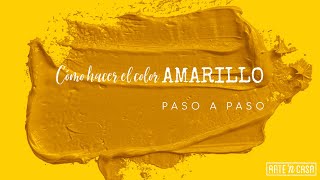 Cómo hacer el color amarillo [upl. by Keelby]