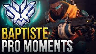 BEST PRO BAPTISTE MOMENTS  Overwatch Montage [upl. by Adnima]