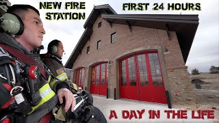 First 24 Hours in a New Fire Station  A Day in the Life [upl. by Uball694]