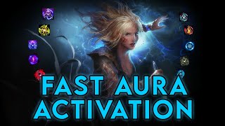 How To Quickly Activate All Auras PoE Aurabot [upl. by Menzies688]