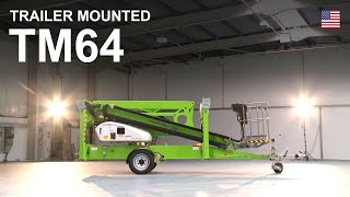 TM64 Product Video  Trailer Mounted Cherry Picker from Niftylift [upl. by Lecrad588]