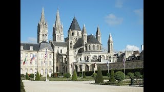 Places to see in  Caen  France  Abbaye aux Hommes [upl. by Oinegue767]