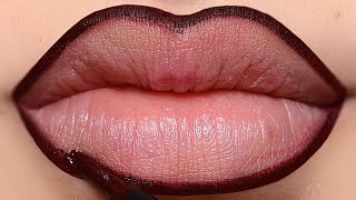 How To Apply Lip Liner Perfectly  Wonderful Lipstick Tutorial [upl. by Ignace]