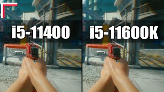 Intel Core i511400 vs Intel Core i511600K — Test in 10 Games 1080p 1440p [upl. by Moncear]