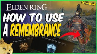 Elden Ring  What To Do With A Remembrance amp How To Duplicate them [upl. by Firmin]