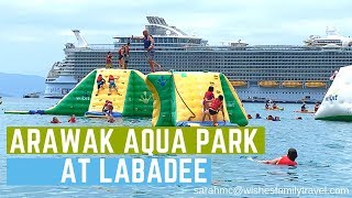 Arawak Aqua Park at Labadee [upl. by Nesto]