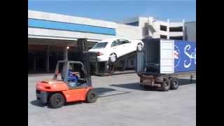 How to Load Cars Into Containers [upl. by Liz]