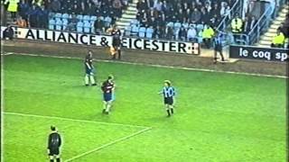 COVENTRY CITY 3 V CHELSEA 1 9th april 1997 [upl. by Neeleuqcaj]