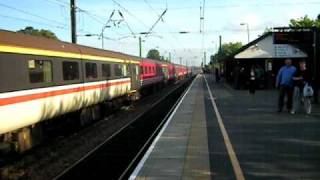 Deltic At Full Speed Through Northallerton [upl. by Allemahs]