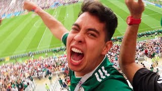 EL MEJOR PARTIDO DE MI VIDA  MEXICO VS ALEMANIA REACCIONES RUSIA [upl. by Ko]