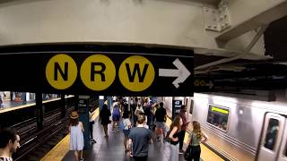 ⁴ᴷ The Busiest NYC Subway Station Times Square–42nd StreetPort Authority Bus Terminal [upl. by Holub44]