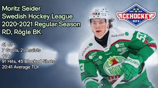 Moritz Seider  Season Highlights  20202021 [upl. by Adelice]