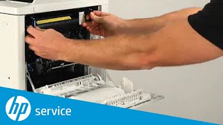 Replace Fuser  HP LaserJet Enterprise M553  HP Support [upl. by Siduhey166]