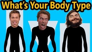 Whats Your Body Type 100 ACCURATE EASY TEST Ectomorph Mesomorph Endomorph Diet amp Workout Shape [upl. by Yblek]