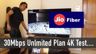 New Jio Fiber 30Mbps Unlimited Plan Tested Wow or Meh [upl. by Elegna137]