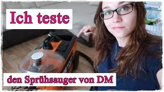 Sprühsauger von DM Test  Sapur  Katrin [upl. by Ordnaxela]