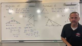 Isosceles and Equilateral triangles [upl. by Romeyn877]