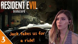 Jack Takes Us For A Ride  Resident Evil 7 Pt 3  Marz Plays [upl. by Hallett953]