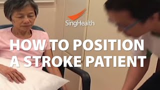 How To Position A Stroke Patient [upl. by Melloney]