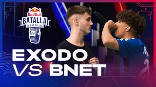 EXODO LIRICAL vs BNET  Cuartos  Red Bull Internacional 2020 [upl. by Rebmit]