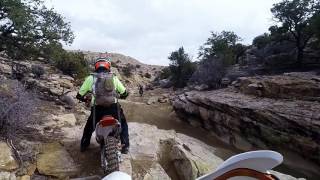 Dirt Biking Orange Trail San Rafael Swell Green River Utah [upl. by Kristoforo175]