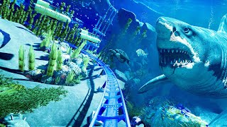 FIRST EVER Underwater Ocean Roller Coaster POV [upl. by Drahnreb]