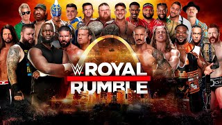 WWE Royal Rumble 2022 Full Match 30 Man [upl. by Verlie]