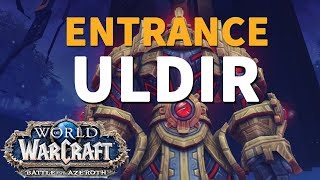 Uldir Raid Entrance WoW BfA [upl. by Romain619]