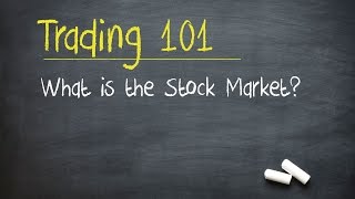 Trading 101 What is the Stock Market [upl. by Silevi]